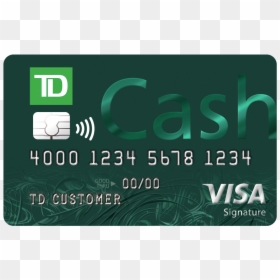American Express Black Card, HD Png Download - td bank logo png
