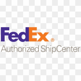 Fedex Authorized Ship Center Logo, HD Png Download - fedex ground logo png