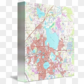 Transparent Florida Map Outline Png - Atlas, Png Download - outline of florida png