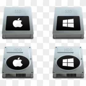 Set Of 10 Icons, HD Png Download - hard drive icon png