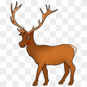 Elk Free United States Clip Art By Phillip Martin Utah - Utah State Animal Elk, HD Png Download - utah outline png