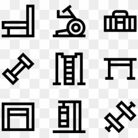 Printing Icons, HD Png Download - gym icon png