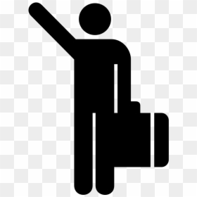 Passenger Clipart, HD Png Download - flight icon png