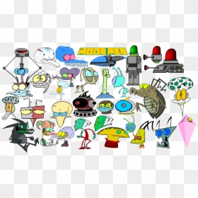 Clip Technology Doodle Art - Cartoon, HD Png Download - png doodles