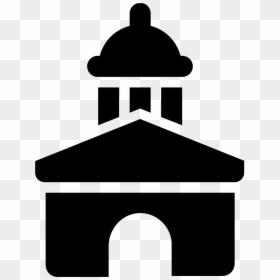 Government Clipart Municipal Office - City Hall Symbol, HD Png Download - town icon png