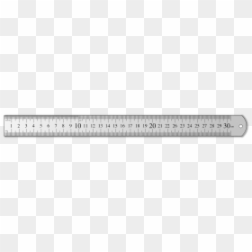 Clipart Black And White Measurement Scale, HD Png Download - ruler icon png