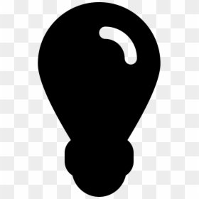 Turned Off Lightbulb With Shine - Mickey Mouse Head Template, HD Png Download - light bulb on off png