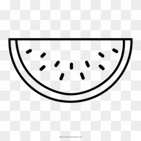 Watermelon Coloring Page - Watermelon Slice Coloring Page, HD Png Download - coloring book png