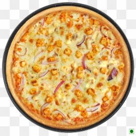 Onion Paneer Pizza, HD Png Download - pizza pie png
