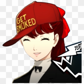 Kasumi Persona 5 Png, Transparent Png - get smoked hat png