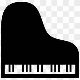 Small Piano Icon , Png Download - Piano Above Transparent Clipart, Png Download - piano icon png