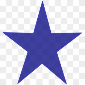 Western Star Clip Art - Blue Star No Background, HD Png Download - western star png