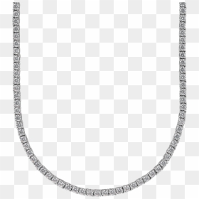 Madeleine Diamond Drape Necklace - Necklace Silver Chain, HD Png Download - drape png