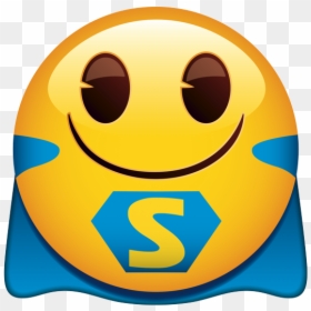 Emoji Icon Superhero, HD Png Download - superhero icon png