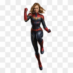 Captain Marvel Cut Out, HD Png Download - superhero icon png