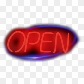 Neon Open Sign Png - Store Open Sign Transparent, Png Download - neon signs png