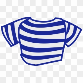 Striped Shirt Clipart, HD Png Download - blue stripes png