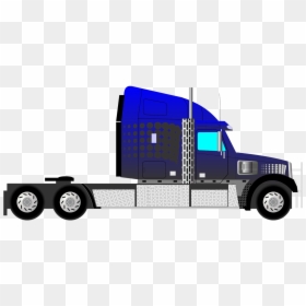 Clipart Truck Blue, HD Png Download - logistics png