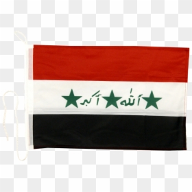 Iraq Old 1991-2004 Boat Flag - Flag, HD Png Download - iraq flag png