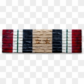 Iraq Campaign Ribbon With 2 Stars"  Class="lazyload - Plank, HD Png Download - iraq flag png