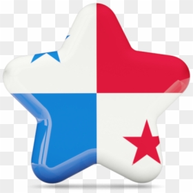 Clip Art Panama Flag Emoji - Panama Flag Star, HD Png Download - iraq flag png