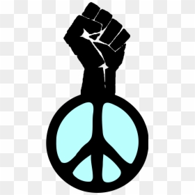Black Power Fist Peace Sign , Transparent Cartoons - Nat Turner's Rebellion Symbol, HD Png Download - fist icon png