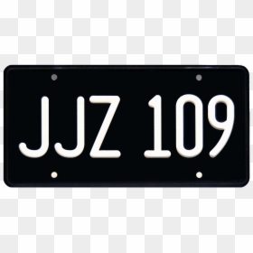 2019 Bullitt Mustang Commercial - Jjz 109, HD Png Download - blank license plate png