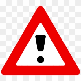Warning Sign Icon Png, Transparent Png - cb png