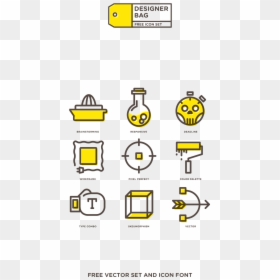 Behance Web Design Icon, HD Png Download - bag icon png