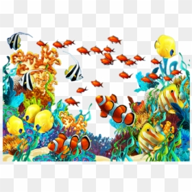 Collection Of Free Underwater Drawing Coral Reef Download, HD Png Download - sea coral png