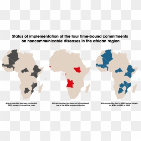 Status Of Implementation Of The Four Time-bound Commitments - Diseases In African Countries, HD Png Download - four png
