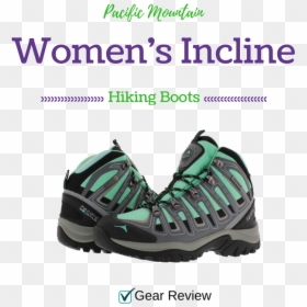 Pacific Mountain Women"s Incline Hiking Shoes Gear - Love Good Man, HD Png Download - hiking boots png