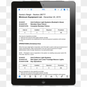 Santa Efb Mel Newest - Mobile Sheets Pro, HD Png Download - reindeer nose png