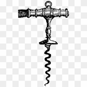 Weapon,cross,cold Weapon - Vintage Corkscrew Png, Transparent Png - kitchenware png