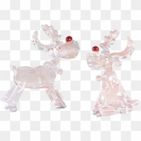Reindeer With Red Nose - Baby Toys, HD Png Download - reindeer nose png
