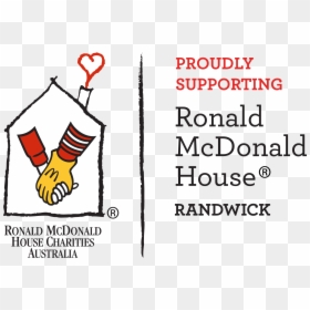Rmhc House Randwick Rgb Supporter Logo - Ronald Mcdonald House Charities, HD Png Download - ronald mcdonald house png