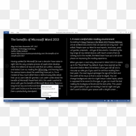Screenshot, HD Png Download - microsoft word png