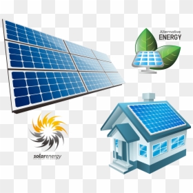 Solar Power - Transparent Background Transparent Solar Panels, HD Png Download - renewable energy png