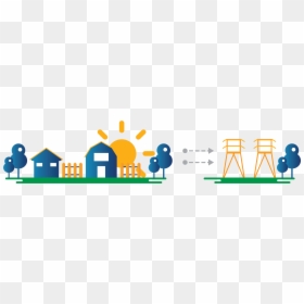 Local Homes Power Line Illustration, HD Png Download - renewable energy png