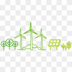 Green My Life App Eliminates The Carbon Footprint Of - Renewable Energy Illustration Png, Transparent Png - renewable energy png