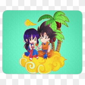 Goku And Chichi Chibi, HD Png Download - chichi png