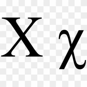 Greek Chi - X Litera, HD Png Download - chichi png