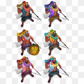 Gangplank Pool Party Chromas, HD Png Download - akali png