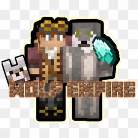 Minecraft Wolf Face, HD Png Download - minecraft wolf png