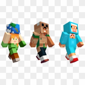 Minecraft Earth Skins, HD Png Download - minecraft wolf png