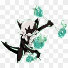 Shiny Alolan Marowak Png, Transparent Png - marowak png