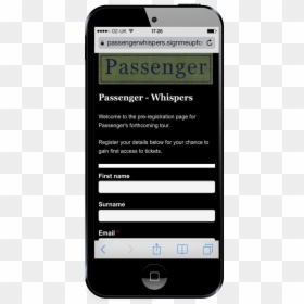 Mobile Phone, HD Png Download - ticketmaster png