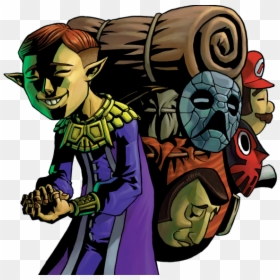 Transparent Happy Mask Salesman Png - Zelda Merchant, Png Download - salesman png