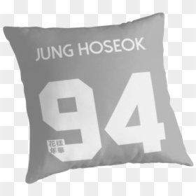 Jung Hoseok Real Name Bts Member Jersey Hyyh - Cushion, HD Png Download - hoseok png
