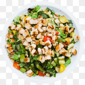 About Us Chicken Salad Plate Image - Fresh Corn Grill Cobb Salad, HD Png Download - chicken salad png